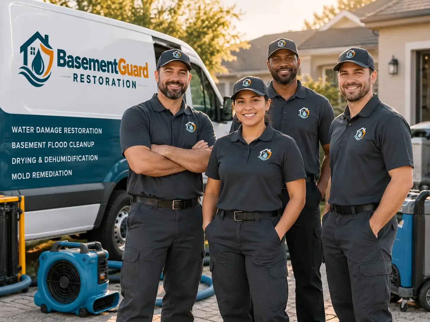 Basement Water Damage Restoration company in Watauga, SD